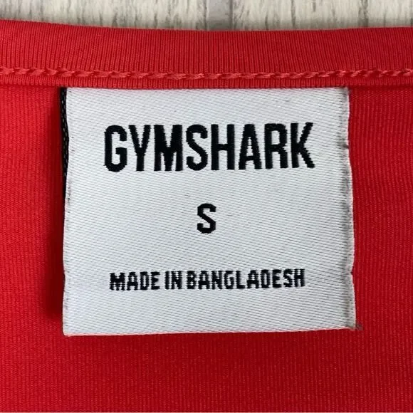 Gymshark | Pink Racerback Logo Tank Top Size Small - Picture 7 of 9